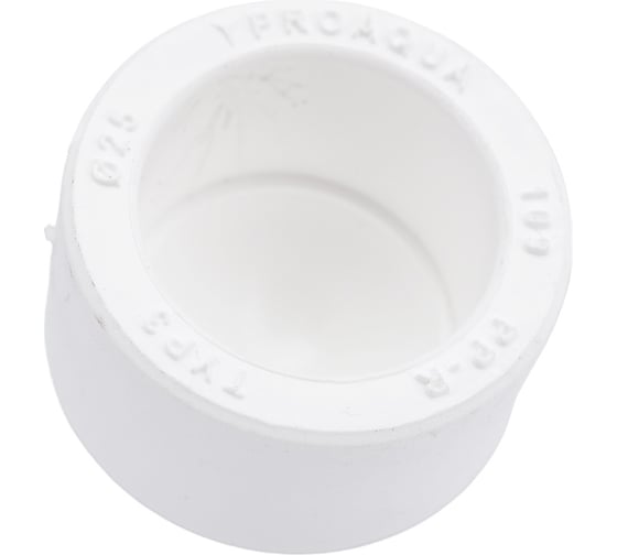 Заглушка PRO AQUA PP-R Белая d-25 мм PA15010Pb