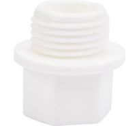 Резьбовая заглушка PRO AQUA PP-R Белая 1/2 PA15508Pb