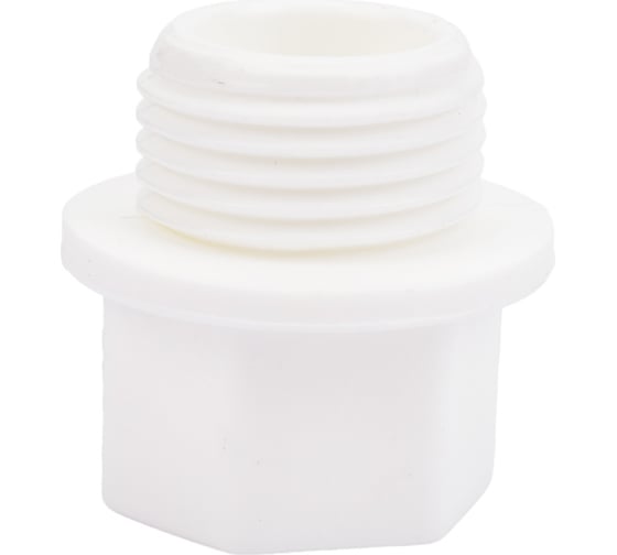 Резьбовая заглушка PRO AQUA PP-R Белая 1/2 PA15508Pb 1