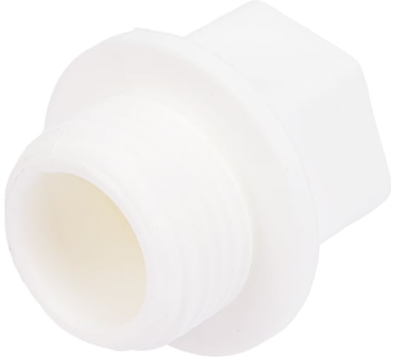 Резьбовая заглушка PRO AQUA PP-R Белая 1/2 PA15508Pb