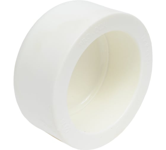 Заглушка PRO AQUA PP-R Белая d-75 мм PA15020Pb