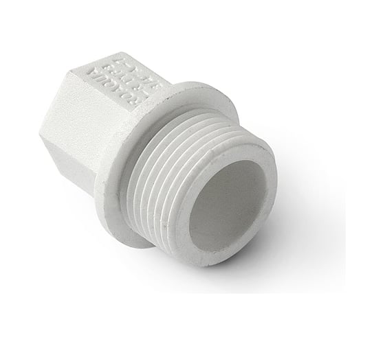 Резьбовая заглушка PRO AQUA PP-R Белая 3/4 PA15510Pb 1