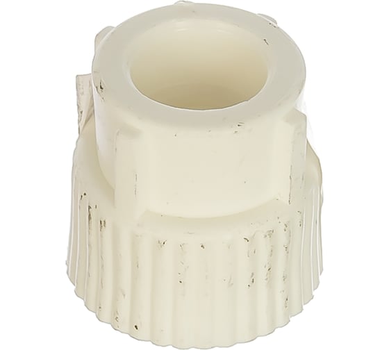 Комбинированная муфта PRO AQUA PP-R ВР Белая 20-1/2 PA22008Pb