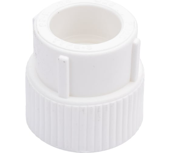 Комбинированная муфта PRO AQUA PP-R ВР белая d-25 мм 3/4" PA22014Pb