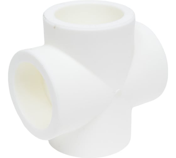 Крестовина PRO AQUA PP-R Белая 40 PA17014b