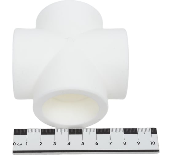 Крестовина PRO AQUA PP-R Белая 40 PA17014b