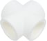 Крестовина PRO AQUA PP-R Белая 40 PA17014b 1