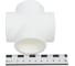 Крестовина PRO AQUA PP-R Белая 40 PA17014b 3