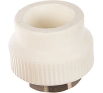 Комбинированная муфта под ключ PRO AQUA PP-R ВР белая d-40 мм 1 1/4" PA22520Pb