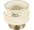 Комбинированная муфта под ключ PRO AQUA PP-R НР белая d-110 мм 4" PA23530Pb 1