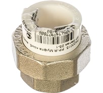 Комбинированная разъемная муфта (американка) PRO AQUA PP-R ВР белая d-25 мм 1" PA20015b