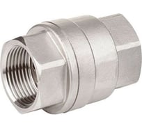 Обратный клапан TITAN LOCK  муфтовый нержавеющий AISI304, ВР/ВР 1 1/4", TL1.1/4FCV