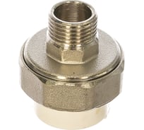 Комбинированная разъемная муфта (американка) PRO AQUA PP-R НР белая d-25 мм 1/2" PA21012b
