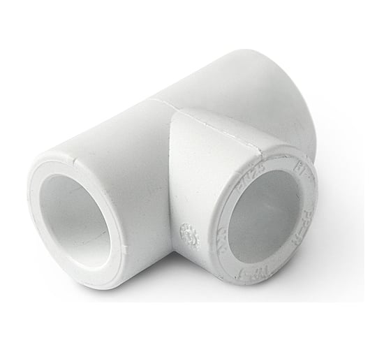 Тройник PRO AQUA PP-R белый 20 мм PA14008Pb 1
