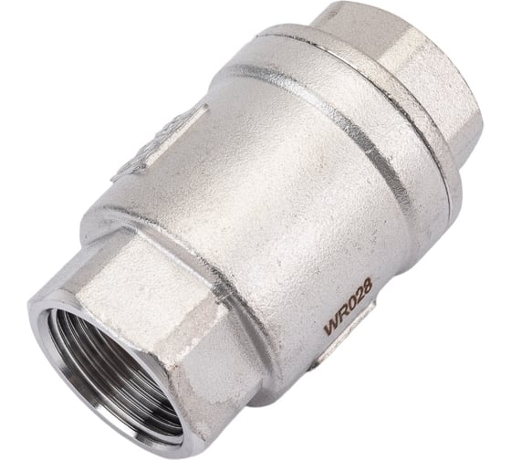 Обратный клапан TITAN LOCK  муфтовый нержавеющий AISI304, ВР/ВР 3/4", TL3/4FCV