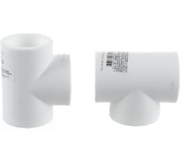 Тройник PRO AQUA PP-R белый 40 мм PA14014Pb