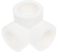 Двухплоскостной тройник PRO AQUA PP-R белый 25 мм PA17310Pb