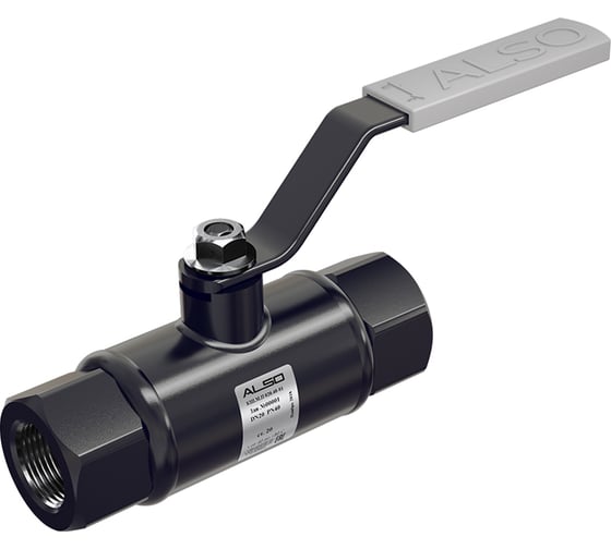 Шаровой кран ALSO КШ.М.П.040.40-01 1 1/2" Ду40 Ру40 резьбовой полнопроходной D160-07224 1