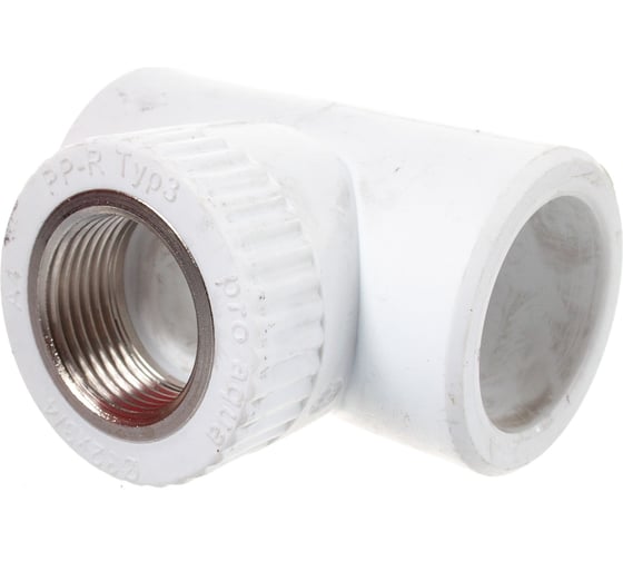 Комбинированный тройник PRO AQUA PP-R ВР белый 32 мм 3/4" PA24016Pb
