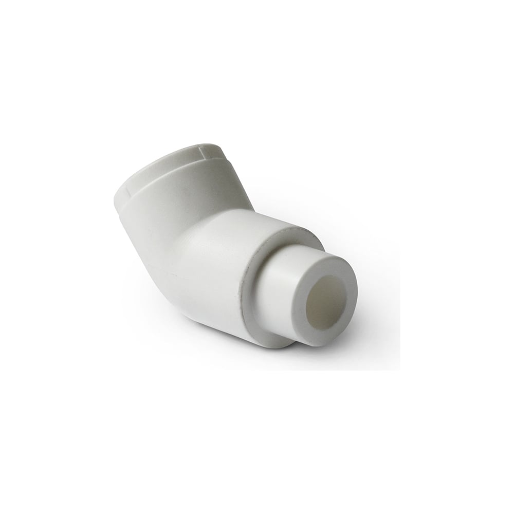 Переходной угольник PRO AQUA PP-R 45 градусов Н-В белый 20 мм PA13808b ...
