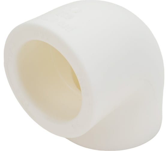 Угольник PRO AQUA PP-R 90 градусов, белый, 32 мм PA13012Pb