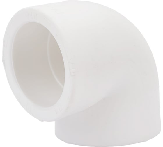 Угольник PRO AQUA PP-R 90 градусов, белый, 40 мм PA13014Pb