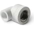 Комбинированный угольник PRO AQUA PP-R ВР белый, 32 мм, 1/2" PA26015b 1