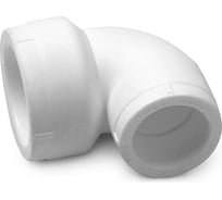Переходной угольник PRO AQUA PP-R 90 градусов, белый, 32-25 мм PA1371210b