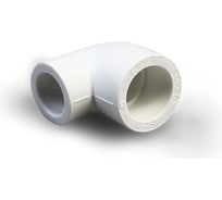 Переходной угольник PRO AQUA PP-R 90 градусов, белый, 25-20 мм PA1371008b