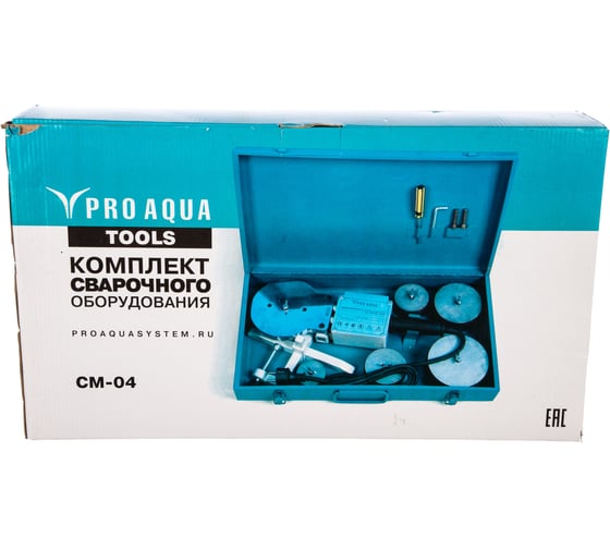 Комплект сварочного оборудования PRO AQUA TOOLS PP-R 2000 Вт CM-04