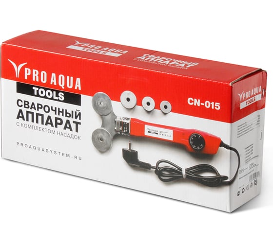 Компактный сварочный аппарат с резаком PRO AQUA TOOLS 800 Вт CN-015