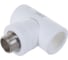 Комбинированный тройник PRO AQUA PP-R НР белый 25 мм 1/2" PA25012Pb 3