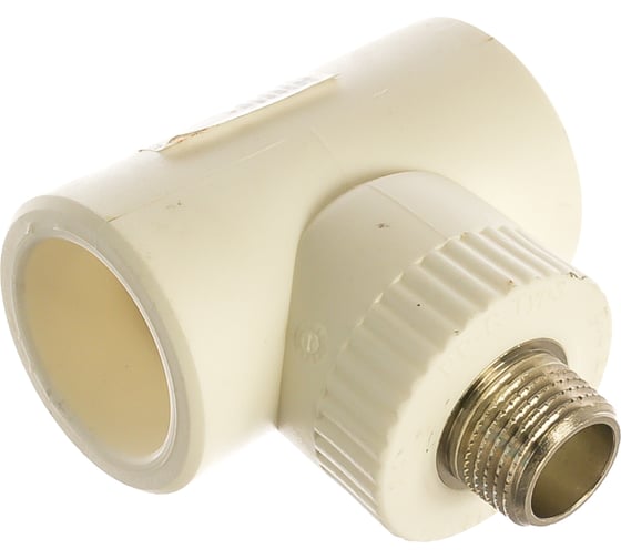 Комбинированный тройник PRO AQUA PP-R НР белый 32 мм 1/2" PA25015b 1
