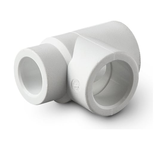 Переходной тройник PRO AQUA PP-R белый 32-20-25 мм PA14531Pb 1
