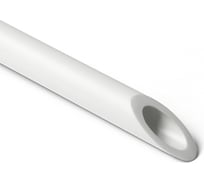 Труба PRO AQUA PP-R SDR 6 PN20 белая 2 м d-40 мм PA10214Pb