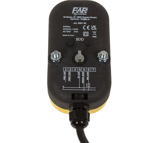 Сервопривод 220 В, с кабелем FAR FA 3001 40