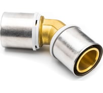 Угольник RIIFO Omni пресс латунь 45 26-26 (уп 5шт) 1100046410