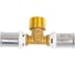 Тройник RIIFO Omni с наружной резьбой пресс латунь 16-1/2"МТ -16 (уп 5шт) 1100045855 5