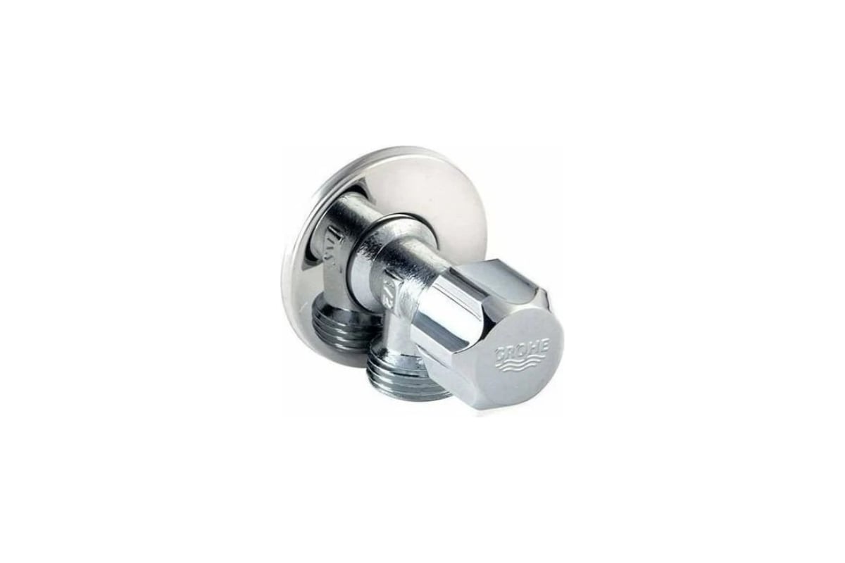 Угловой вентиль Grohe 1/2 дюйма, хром 22025000 - выгодная цена, отзывы ...