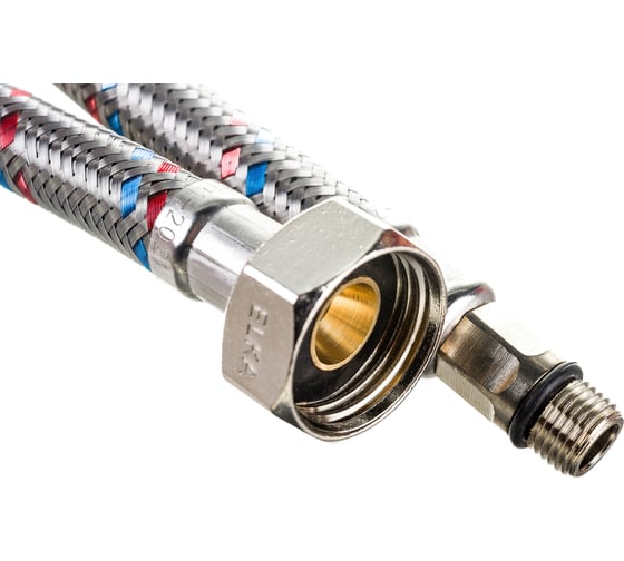 Гибкая подводка для смесителей ELKA 1/2" х М10 х 150 см, пара - длинный и короткий хвост ИС.100982