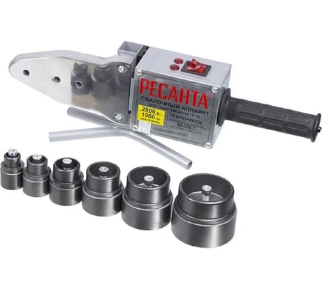 Аппарат для сварки пластиковых труб Ресанта АСПТ-2000 65/55