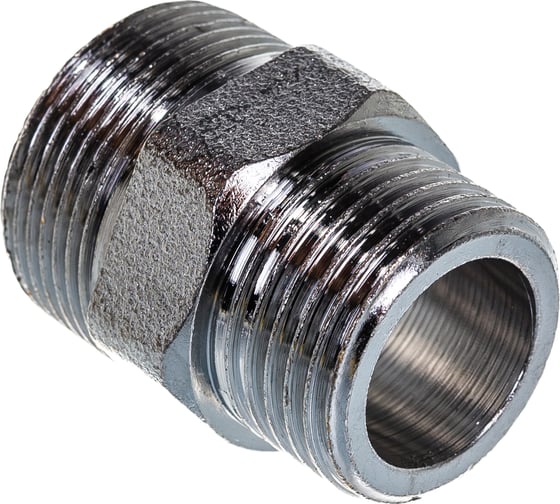 Хромированный переходник FAR 1/2 НР НР - М24x19 FC 5010 C12