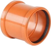 Соединительная муфта AQUAVIVA НПВХ 110 кирп. AQVD101110 54997