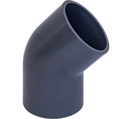 Отвод AQUAVIVA НПВХ клеевой 45 DN 40 ELW04045 54919