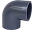 Отвод AQUAVIVA НПВХ клеевой 90 DN 40 ELW04090 54951 1