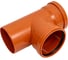 Тройник AQUAVIVA НПВХ 110-110x90 кирп. AQVD104110 55009 2