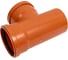 Тройник AQUAVIVA НПВХ 110-110x90 кирп. AQVD104110 55009 3