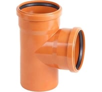 Тройник AQUAVIVA НПВХ 160-110x90 кирп. AQVD10416R 55011