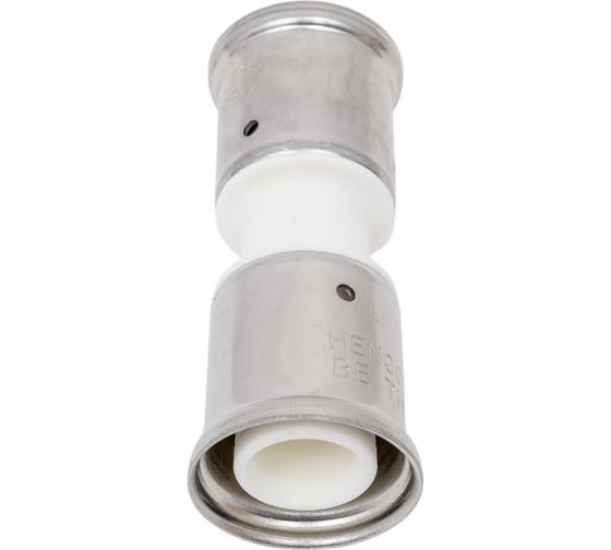 Муфта Henco ПВДФ пресс белая, 26x26 HE 15PKW-2626
