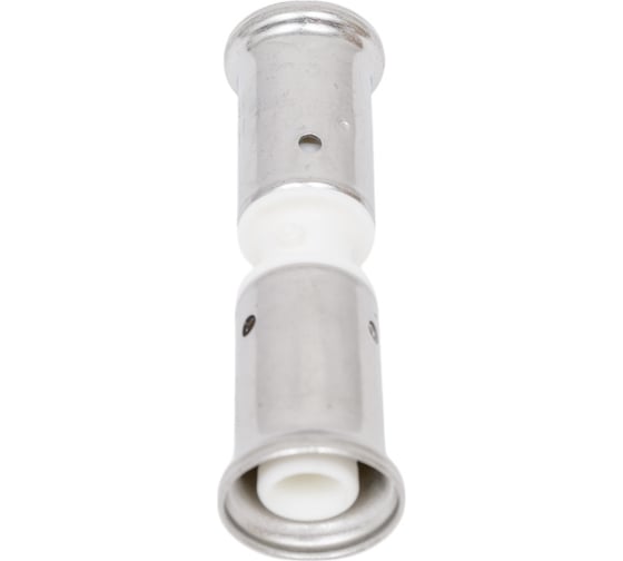 Муфта Henco ПВДФ пресс белая, 16x16 HE 15PKW-1616